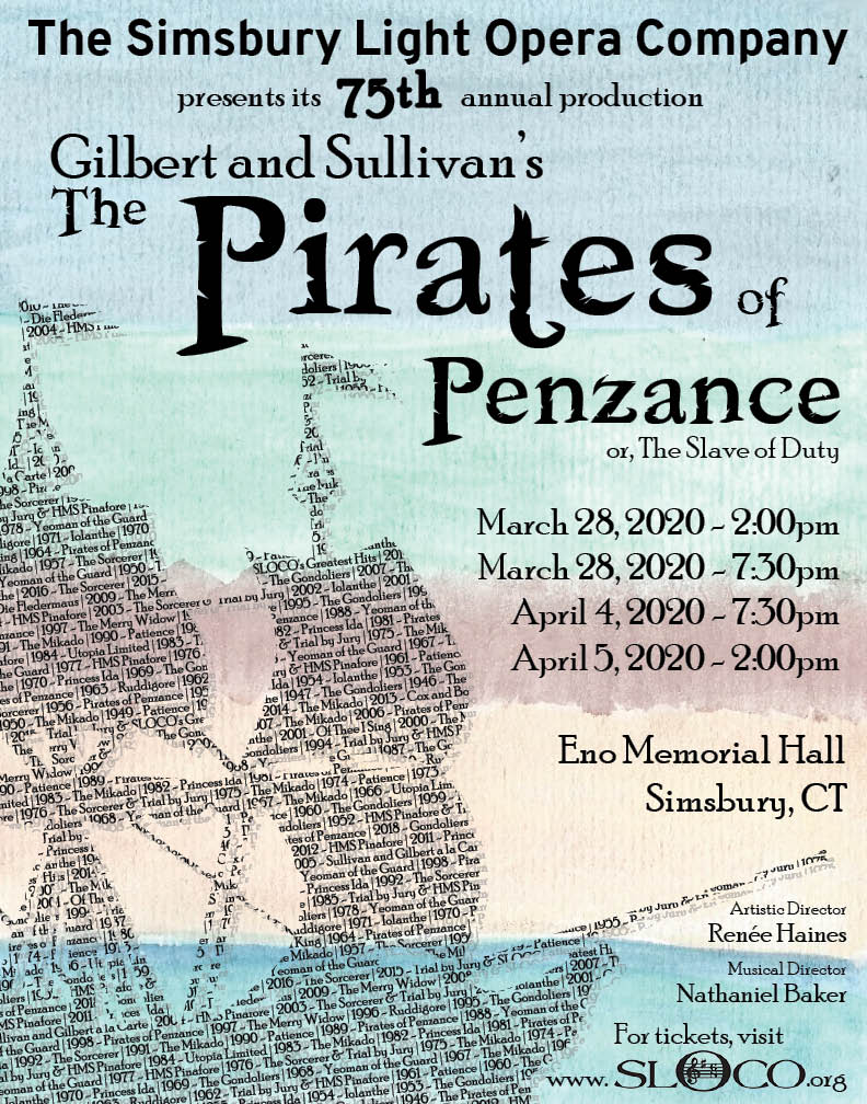Pirates of Penzance&nbsp;poster