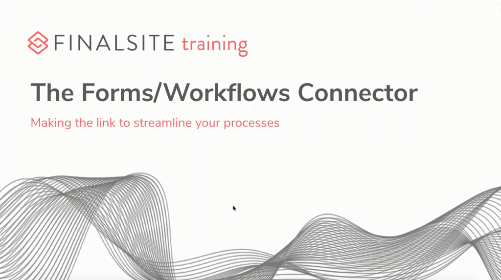 Finalsite Training webinars